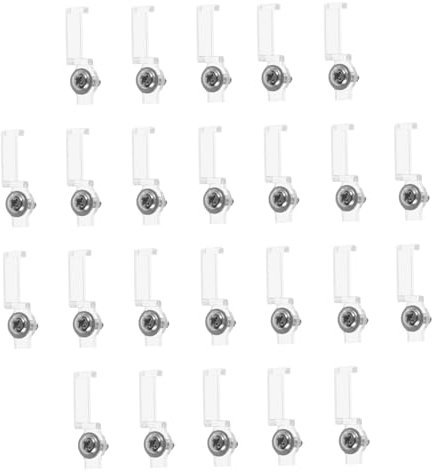 Yardenfun 8 Mm -lichtstreifen-befestigungsclips 100 Stück Einseitiger Befestigungs-lampenhalter-clip Für Lichtstreifen Lichtschlauch