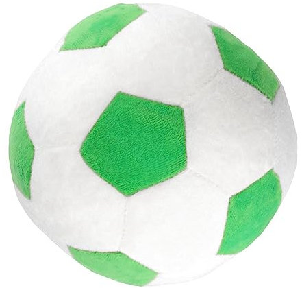 PHENOFICE Fußball-plüschtier Grün Plüschkissen Football Spielzeug Für Kinder Dekoration Wohnzimmer Schlafzimmer Angenehm Anzufassen