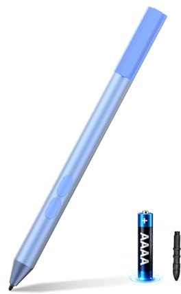 Stylus Pen for Surface Pro 11/10/9/8/X, Surface Laptop/Book/Go/Studio, Kobo | Palm Rejection, 1024 Pressure, 2500H Battery Life Active Pencil for Student Note-Taking & Artist Business Drawing
