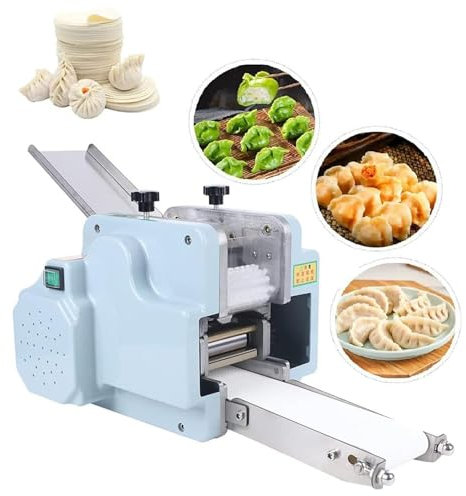 Macchina per Gnocchi Automatica da 8 cm, Macchina per Pasta elettrica in Acciaio Inossidabile, Macchina per la Lavorazione di Pasta Rotonda da 140 W (stampi per Ravioli e Ravioli)