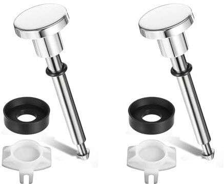 Pack of 2 Bathtubs Diverter Repair Set Complete Replacement Set Includes Valves Seal Gate for Leakproof Faucet