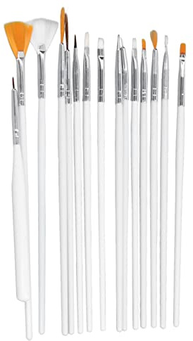 HETHLIF Pastry Brush, Cake Decorating Tools Food Brush Cake Painting Brushes Decorating Brushes 15Pcs Cookies Set Fondant Sugar DIY Tools Set