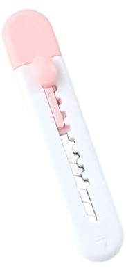 JINGYAN Utility Knives Practical Knife Art Portable Office School Supplies(Pink)