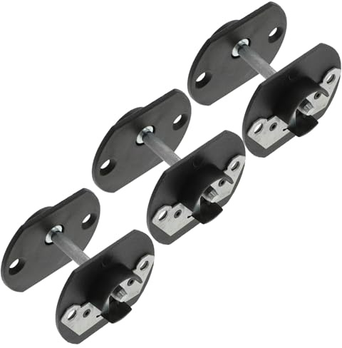 BESPORTBLE Lot de 3 Connecteurs Métalliques pour Canapés d'angle Clips de Fixation Robustes pour Meubles Modulables Goupilles de Connexion Universelles pour Canapés-Lits et Sections
