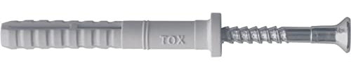 TOX 017102571 - Caja de 50 tacos clavo LSN ATTACK 6 x 50 mm + tornillo LSN-ZK
