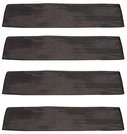 RAParts Set of 4 Sliding 2x12 Sleeves Webbing Web Protector for 2 Ratchet Tie Down Strap