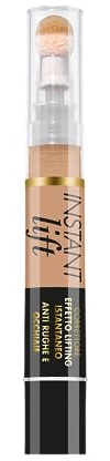 Deborah Correttore Instant LIft N. 05 Amber, Texture Fluida, attenua Occhiaie, Borse e Rughe, con Speciali Attivi e Particelle Foto Riflettenti, per uno Sguardo Fresco e Riposato