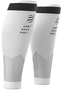Compressport R2V2 - Manga de compresión para las pantorrillas - Protección muscular, rendimiento y recuperación para el deporte - Ultraligero y anti-fatiga - Correr, Ciclismo, Trail y Triatlón