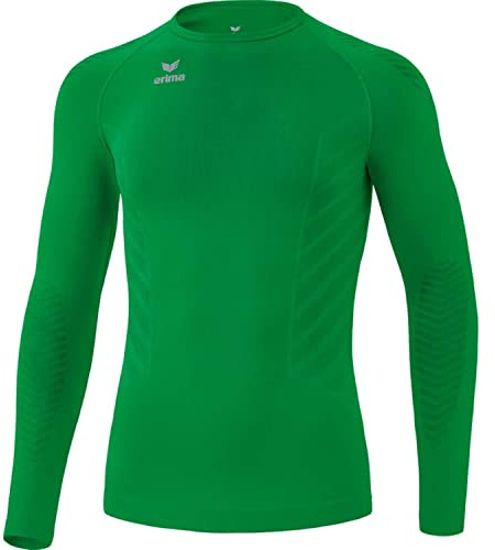 Erima Unisex Kinder Athletic Longsleeve 2.0 Funktionsunterwäsche (2252105), smaragd, XS