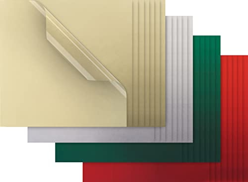 Gebrüder Bertels Handelsvertretung Faltpapier''Matt Metallic'', 15x15 cm, 32 Blatt, Multi
