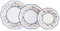 Queen's Bengal Vajilla Cerámica 12 Piezas - 4 Personas Multicolor