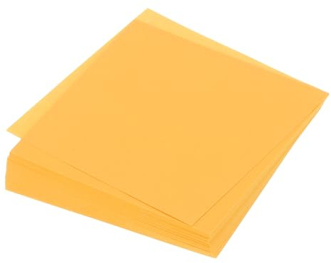 QUARKZMAN 100 Blatt Origami-Papier beidseitig golden 13 x 13 cm 70 g/m² quadratisches Faltblatt für Kunsthandwerk, Anfänger, Geschenkdekoration