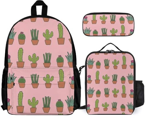 Wpamlrta 3-teiliger Rucksack, große Kapazität, Büchertasche, Rucksack für Sport, Outdoor, Laufen, gekreuzte Lacrosse-Sticks, Kunst, für Erwachsene, Reisen, Wandern, Camping, Muster 176, One size