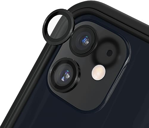 RHINOSHIELD Camera Lens Protectors for iPhone 12/12 Mini/iPhone 11 | Shatterproof, High Transparency, Scratch Resistant, Precise Fit, Installation Tool Included