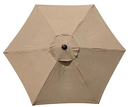Ombrellone di ricambio per ombrellone da giardino con 6 bracci
