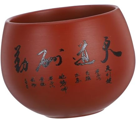 Cabilock Zisha-teetasse aus Chinesischem Kleine Einzeltasse für Teezeremonie Keramik-teetasse für Asiatischen Tee Traditionelle Tasse für Gongfu-tee