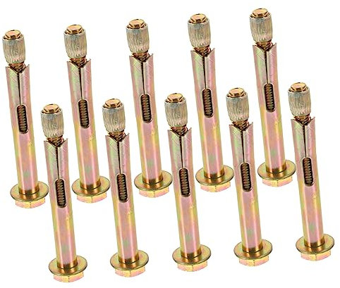 JECOMPRIS 10stücke Betonbefestiger Rändelbolzen Aus Kohlenstoffstahl Einschlagbolzen Für Beton Befestigungsbolzen Solid Solide