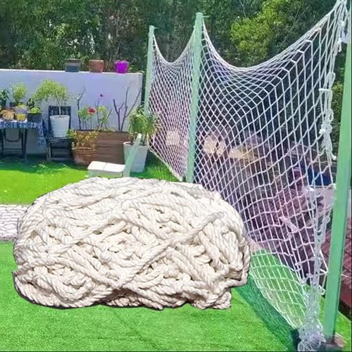 Anhängernetz Ladungssicherungsnetz Gepäcknetz Zaunnetze für den Außenbereich, Sicherheitsschutznetz aus Nylongeflecht für Lieferwagen/Ladeflächen/Spielplätze/Baustellen, 10 cm große Löcher, abriebfest