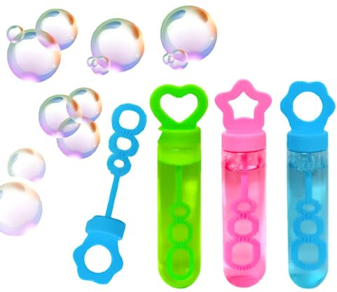 3X trollstav tvålbubblor svärd stora tvålbubblor för födelsedag trädgårdsfest bröllop trollstav tvålbubblor 3 st 80 ml 12 cm