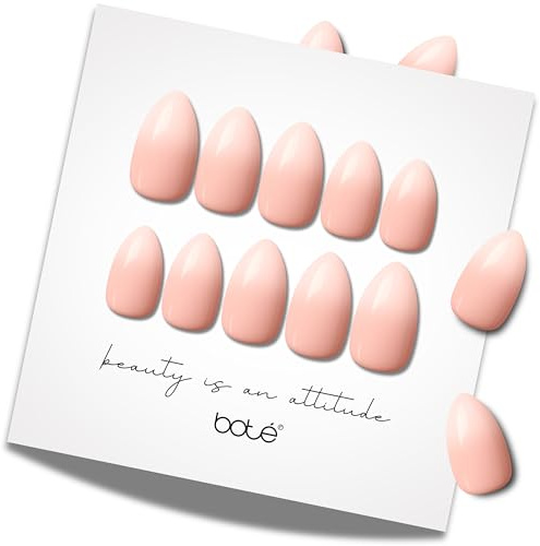 BOTÉ Press on Nails Set, 30 wiederverwendbare Kunstnägel zum Aufkleben, Nägel zum Kleben aus koreanischem Premium Gel, Klebenägel Finger, künstliche Fingernägel