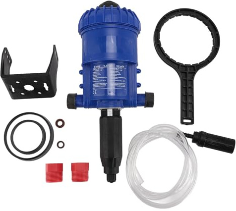 Srliya Pompe D'injecteur D'engrais Mélange de Liquide en Plastique Pompe de Dosage à Eau à Eau Automatique pour L'irrigation du Jardin de L'élevage Agricole