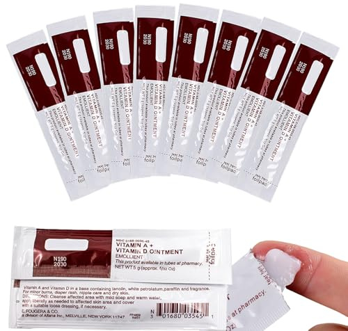LEAYOKA 100 unidades de crema para tatuajes, gel reparador, vitamina A y D, bálsamo nutritivo | Para calmar la piel después de tatuajes, microblading y maquillaje permanente, ungüento hidratante para después del cuidado