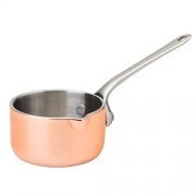 Food Presentation - Copper - Mini Sauce Pan with Lip - Price per 6