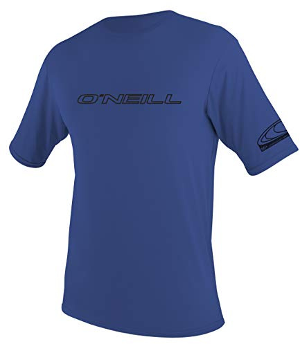 O'Neill Wetsuits Men's Men's Basic Skins Short Sleeve Sun Shirt Rash Vest