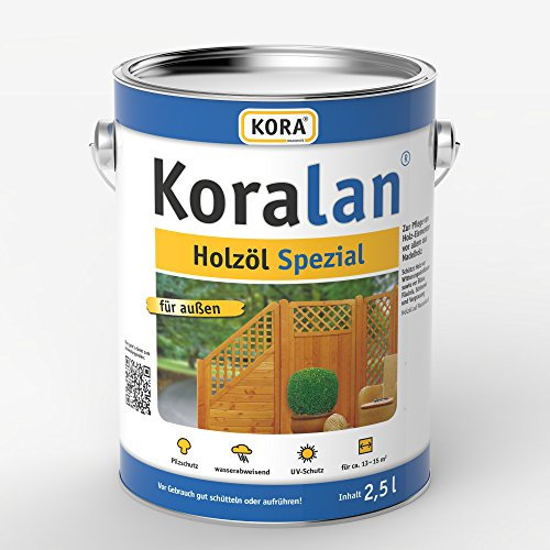 Koralan Holzöl Spezial 2,5l (Salzgrün)