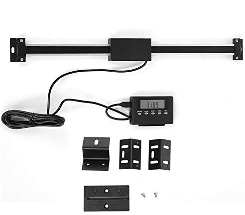 Digitaler Messschieber, Digitalanzeigeskala mit großem LCD-Display, 0,01 mm hohe Genauigkeit, 0 bis 300 mm Messbereich, Digitalanzeigeset für Drehmaschinen