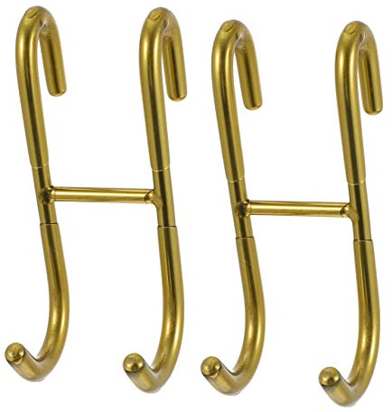 YARNOW 2stücke Edelstahl Wandhaken Rostfreier Aufhänger Für Tür Und Wandmontage Ohne Bohren Starker Halt Für Badezimmer Und Küche Platzsparende Aufbewahrungslösung