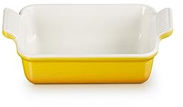 Le Creuset Héritage Plat Rectangulaire, Céramique, 19 cm, 1.1 L, Nectar, 71102196720001