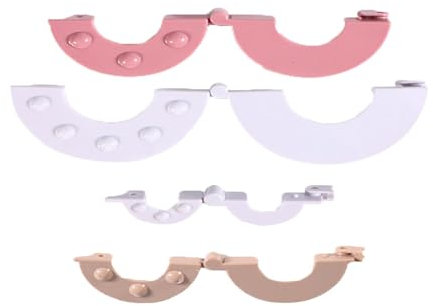 Dickly 4er-Pack (4 Größen) Pompom Maker für Fluff Ball Knitting DIY Tool