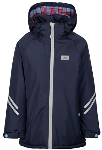 Trespass – Valleyfield jacka, vattentät för barn, Marinblå, 146/152 cm