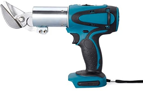 Tondeuses à moutons, 20V sans fil électrique fer ciseaux métal outil de coupe fer cisaillement feuille Cutter ciseaux en acier carbone Cutter for batterie, Tondeuses professionnelles(Without Battery,