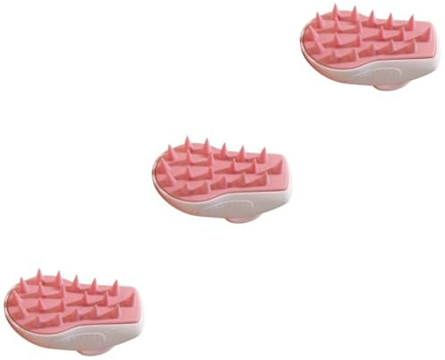 Healeved 3stücke Scalp Massaging Scrubber Shampoo Bürste Kopfhautmassage Tiefen Und Haarwachstums Für Entspannende Haarwäsche