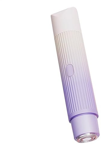 Intimrasierer 2 In 1 Trimmer Für Frauen, Doppelkopf, Elektrorasierer, Haarentferner Für Bikini -Unterarm Beinarm Körpergesicht, Für Männer Und Frauen (Purple)