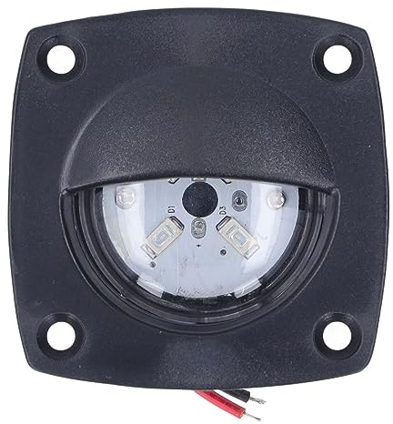 Vvikizy Lumière de L'allée LED, Lumière du Pont à LED, 10 à 24V Super Lumineux, Lampe à Pas LED à L'épreuve de L'eau IP66, pour le RV, le Navire, la Passerelle de Pont de Bateau (Lumière