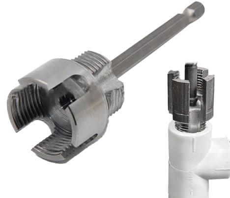 Filettatrice - Strumenti di installazione del tubo manuale,Estrattori di perno regolabili per connettori filo macchina installazione acqua giardino