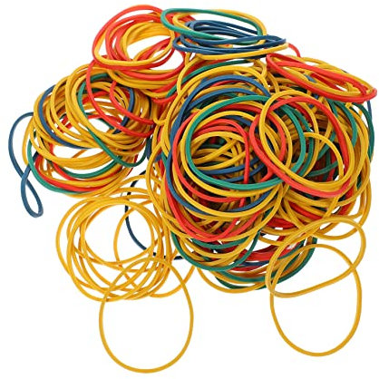 Gadpiparty Multi-function Rubber Bands Elastic Rubber Rings for Crafts Binding for Home Use