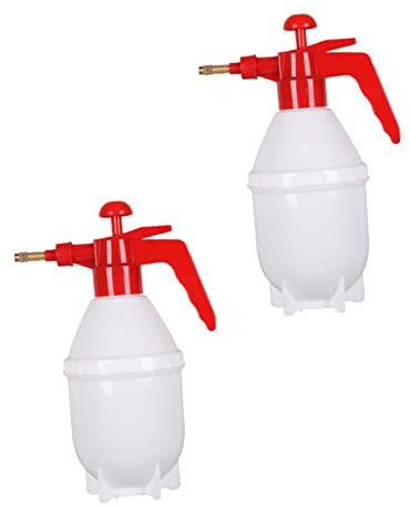 TOYANDONA 2 Pièces Bouteille à Pression Plastique pour Pulvérisation de Fleurs de Pulvérisateurs Réglables pour Arrosage des Plantes Nettoyage Intérieur