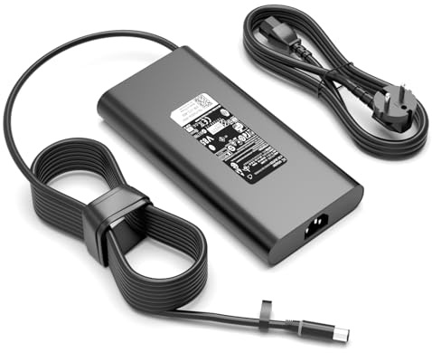 240W Laptop Netzteil für Dell G16 G15 G7 5535 5520 5525 5521 5515 5511 5510 G5 15 5500 5505 G7, Precision 7710 7720 7730 7740 7750 7760 7770 7670 7780 7560 7550 7540 M6400 M6600 M6700 M6800 Ladegerät