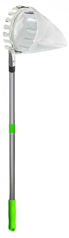 Outil de Poteau de Ramasseur de Fruits, Longueur de Capteur de Fruits Réglable Robuste pour Le Jardin (2m / 78,7 Pouces 5 Sections)