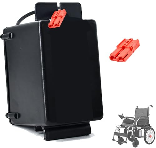 HJGHY 24V 10Ah 12Ah 15Ah 20Ah Electric Wheelchair Battery 24V Lithium Batteries for Mobility Scooter 24 Volt Replaceable Battery with BMS,Plug2 24V10Ah