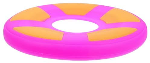 Luxshiny Disco da Lancio per Cani in Silicone Porpora Gioco Interattivo per Animali Domestici Divertente e Resistente per Gioco Quotidiano e L'addestramento