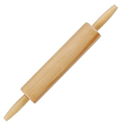 Norpro 10-Inch Wooden Rolling Pin