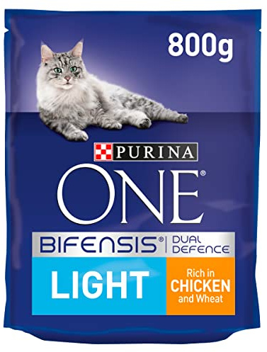 Purina One Light Chicken and Wheat 800 g, Pack of 4