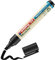 edding 32 EcoLine Flipchartmarker - schwarz - 1 Stift - Keilspitze 1-5 mm - Stift zum Schreiben und Markieren auf Flipcharts - Tinte schlägt nicht durch Papier - trocknet nicht aus - nachfüllbar