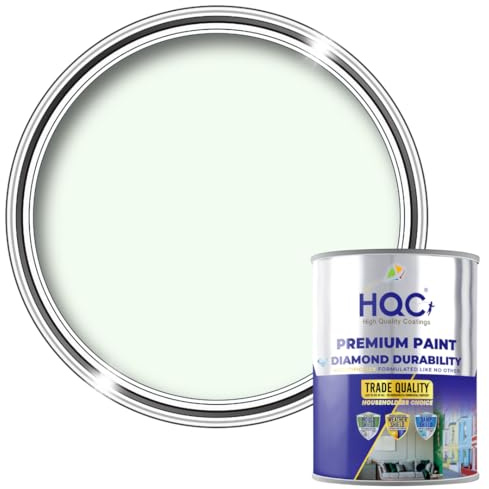 HQC Anti Damp & Stain Block Matt Paint - Waterproof Sealant for Bathroom & Block Walls - 2.5L