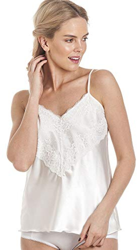 undercover underkläder dam satin kamisole kami & franska knickers storlek 10-26